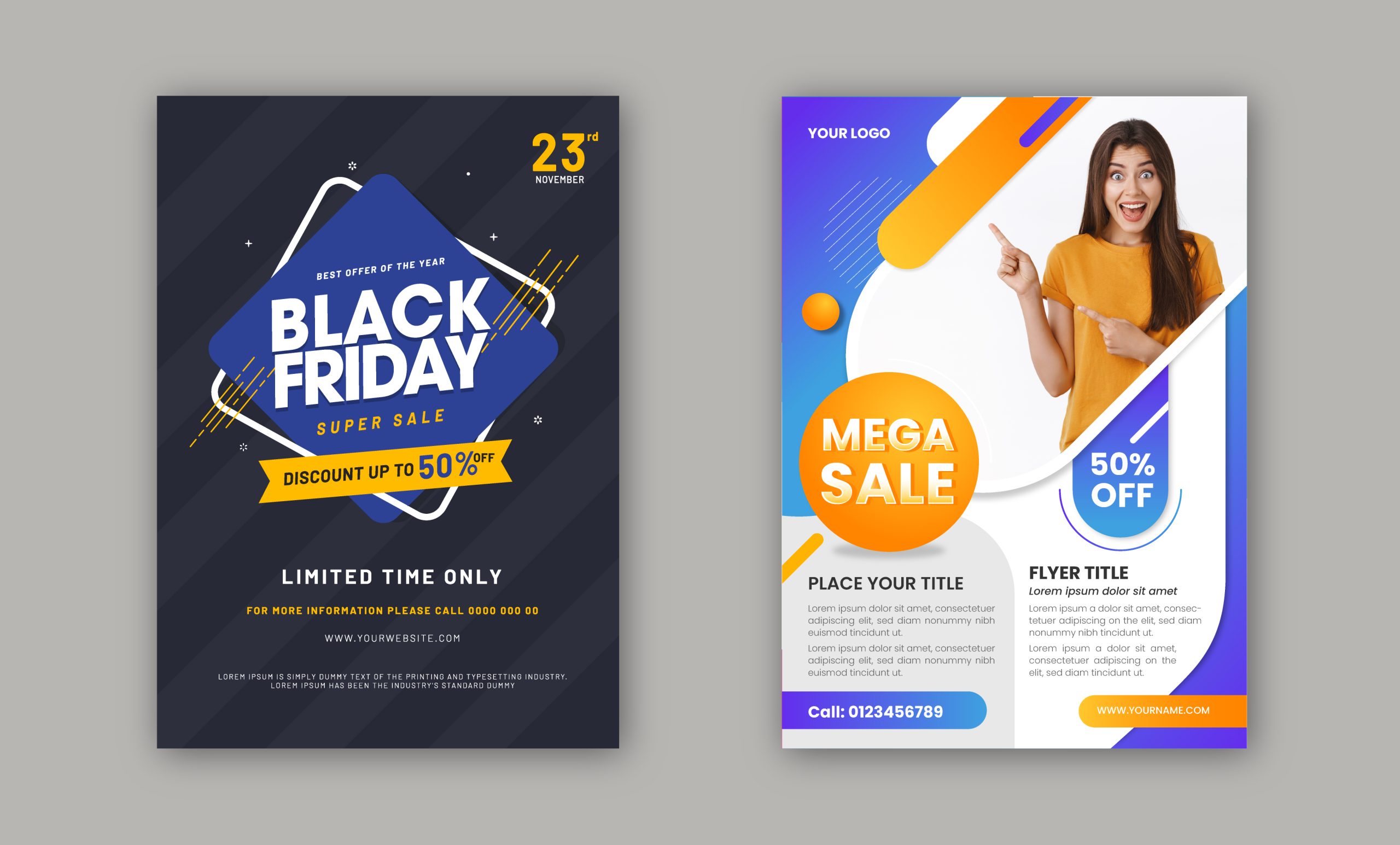 Promotional Flyer Template 01 scaled