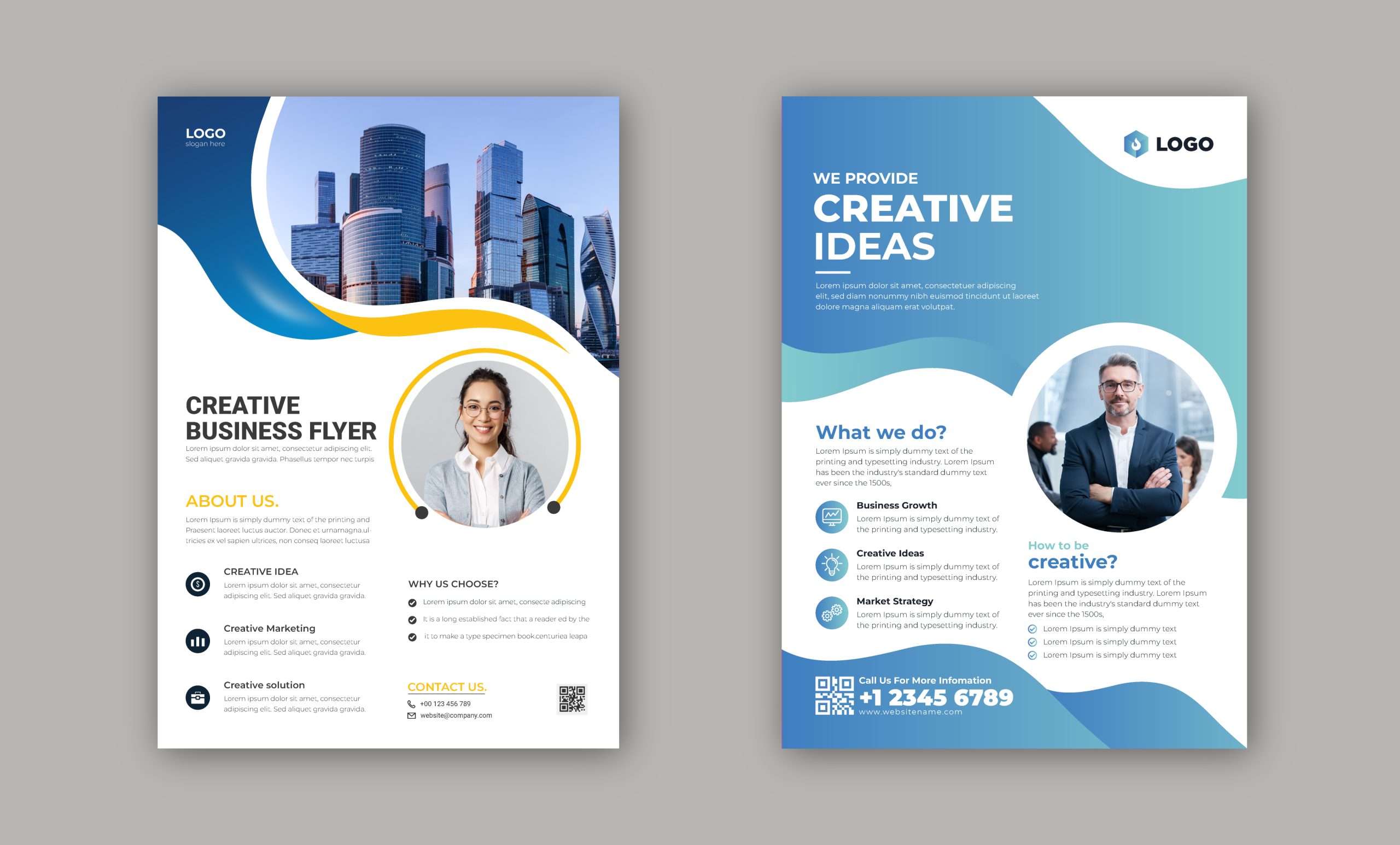 Corporate Flyers Template 01 scaled