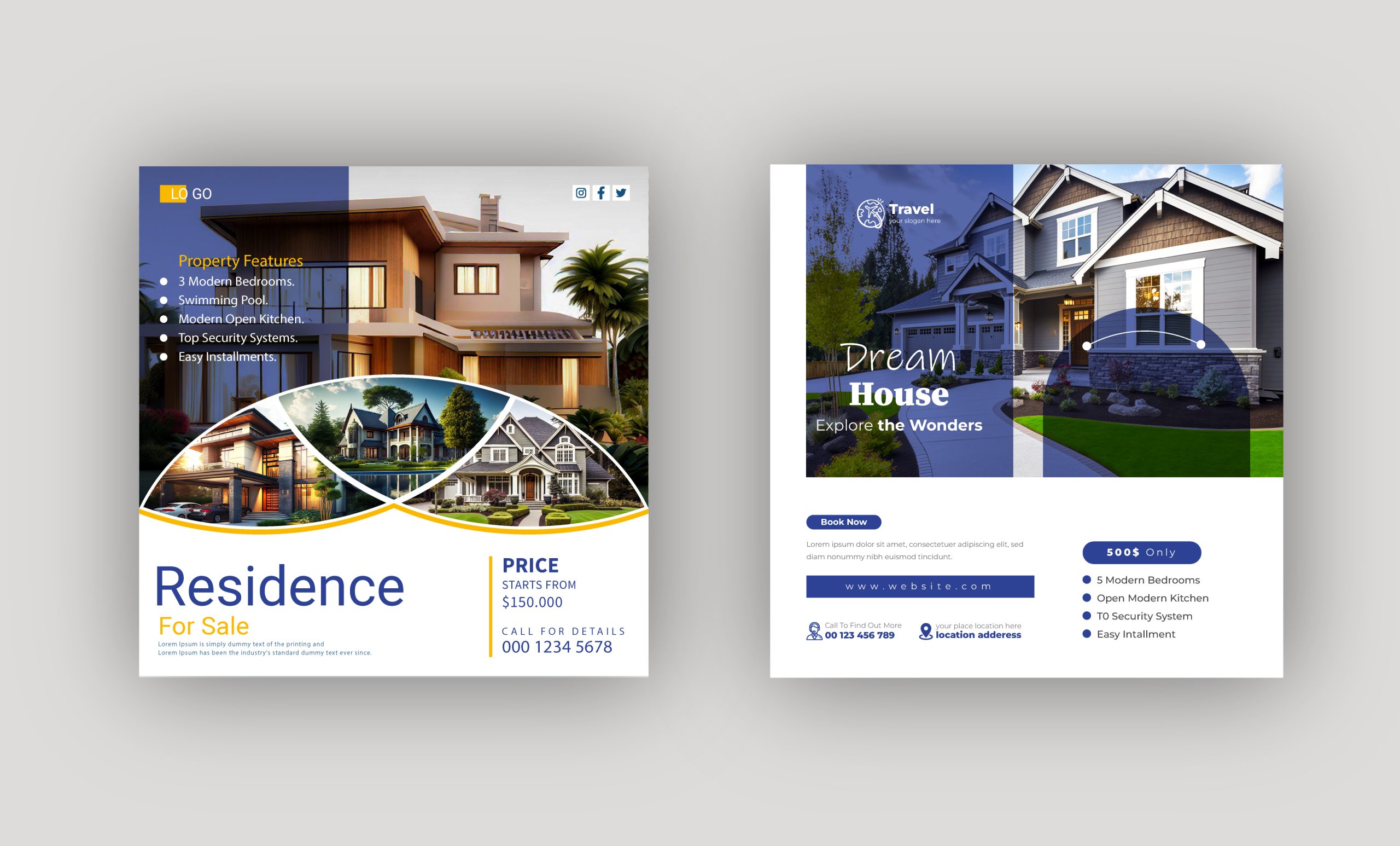 Real Estate Flyers Template 03 scaled