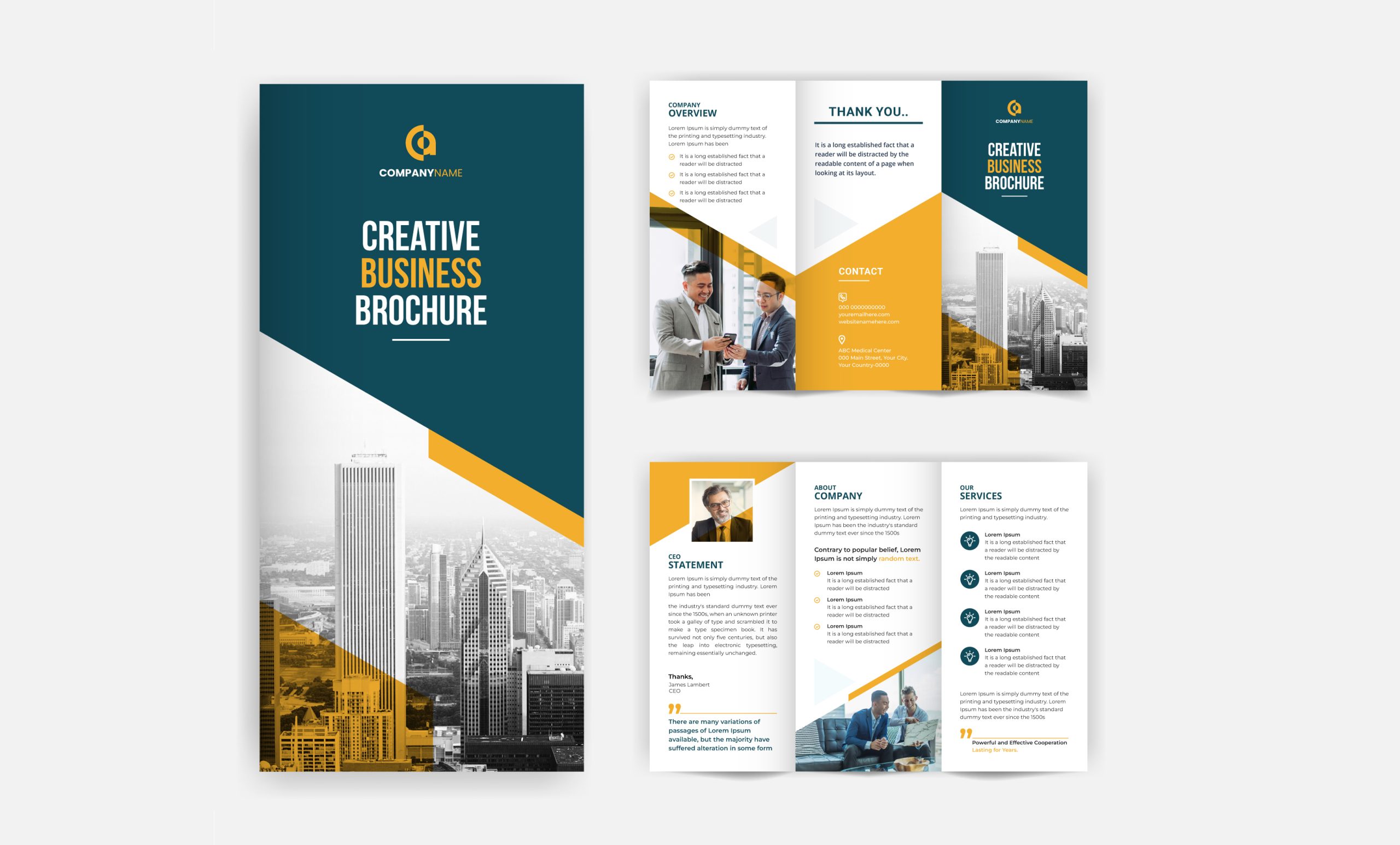 Trifold Brochure Template 01 scaled