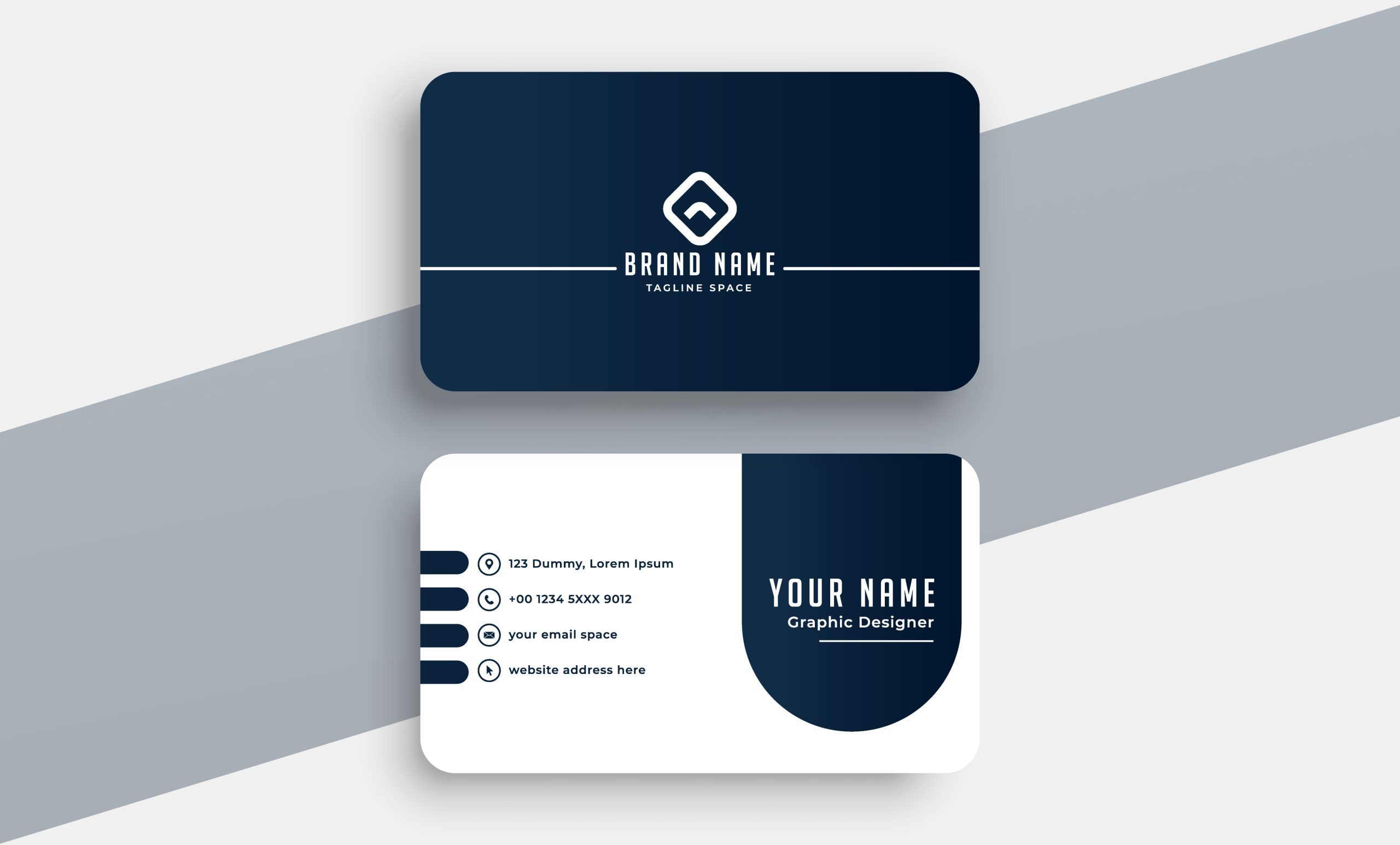 Corporate Business Card Template 01 scaled