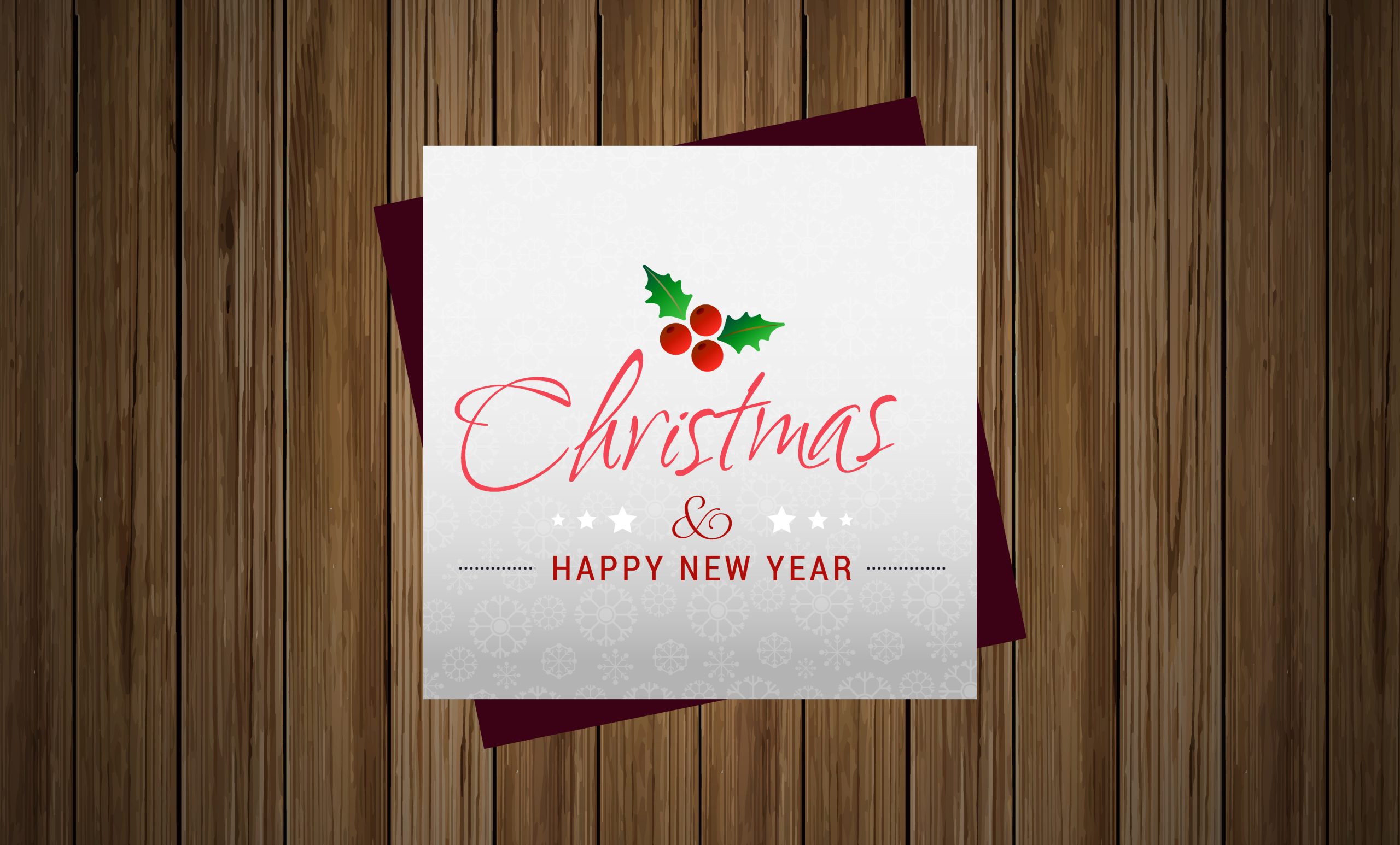 Holiday Card Template 05 scaled